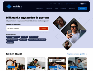 muisz.hu screenshot