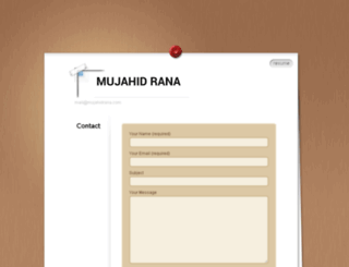 mujahidrana.com screenshot