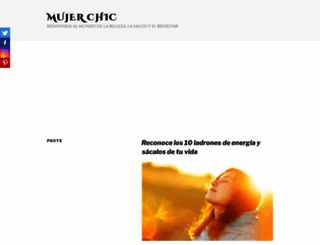 mujerchic.com screenshot
