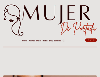 mujerdeportada.com screenshot