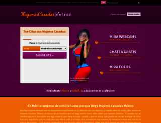 mujerescasadasmexico.com screenshot