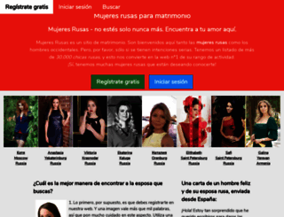 mujeresrusas.org screenshot