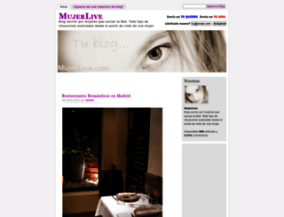 mujerlive.com screenshot