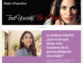 mujerproactiva.com screenshot