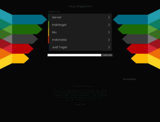 mujurtogel.com screenshot