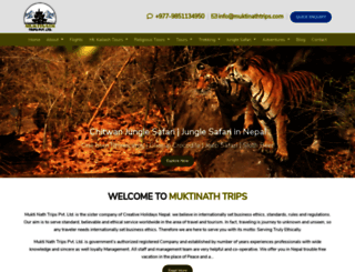 muktinathtrips.com screenshot