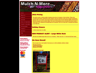 mulchnmore-nc.com screenshot