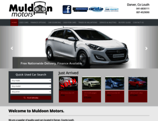 muldoonmotors.ie screenshot