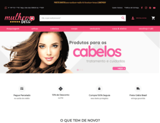 mulherbela.com.br screenshot