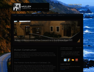 mullenconstruction.com screenshot