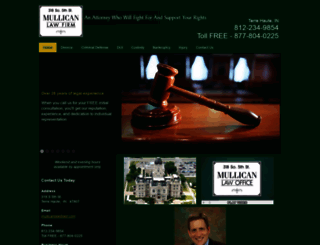 mullicanlaw.com screenshot