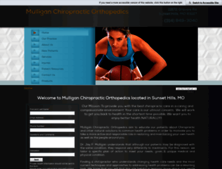 mulliganchiropractic.com screenshot