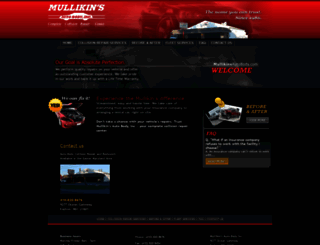 mullikinsautobody.com screenshot