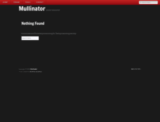 mullinator.com screenshot