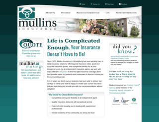mullinsinsurancepa.com screenshot