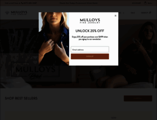 mulloysjewelry.com screenshot