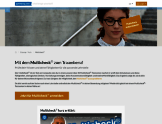 multicheck.ch screenshot