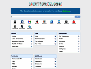 multicines.com screenshot