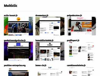 multiclic2.fr screenshot