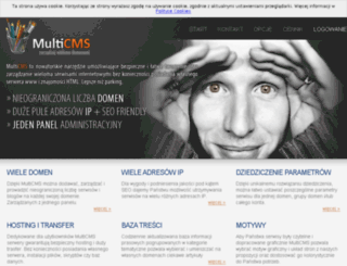 multicms.pl screenshot