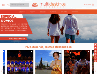 multidestinos.com screenshot