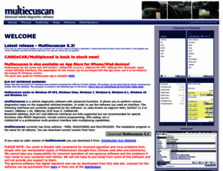 multiecuscan.net screenshot