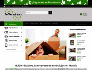 multiembalajes.com screenshot