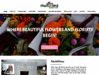 multiflora.co.za screenshot