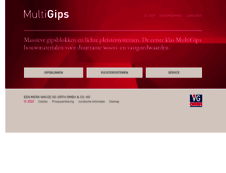 multigips.nl screenshot