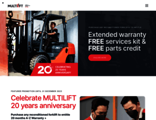 multilift2u.com screenshot