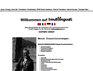 multilingual.ch screenshot