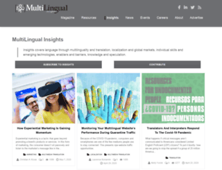 multilingualblog.com screenshot