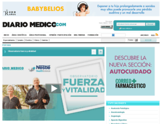 multimedia.diariomedico.com screenshot