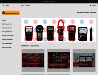 multimeterwarehouse.com screenshot