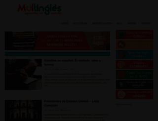 multingles.net screenshot