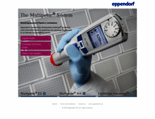 multipette-system.eppendorf.com screenshot