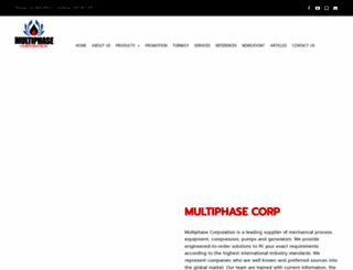 multiphase-corp.com screenshot