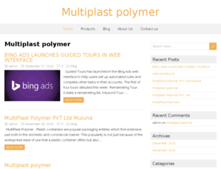 multiplastpolymer.com screenshot