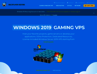 multiplayer-hosting.com screenshot