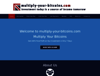 multiply-your-bitcoins.com screenshot