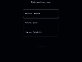 multiplydelicious.com screenshot