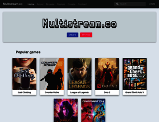 multistream.co screenshot