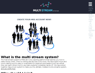 multistreamsystem.com screenshot
