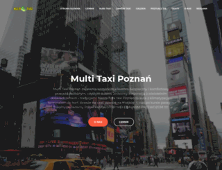 multitaxipoznan.pl screenshot