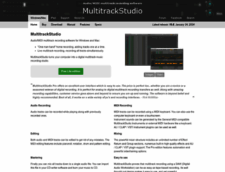 multitrackstudio.com screenshot