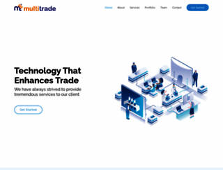 multitradesoftech.com screenshot