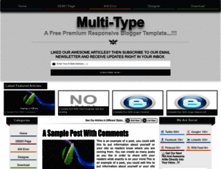 multitype-blogger-template.blogspot.com screenshot