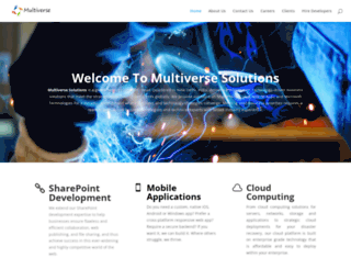 multiversetech.com screenshot