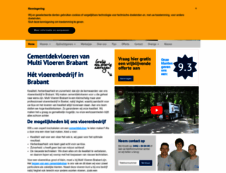 multivloerenbrabant.nl screenshot