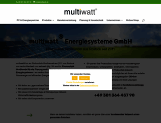 multiwatt.de screenshot